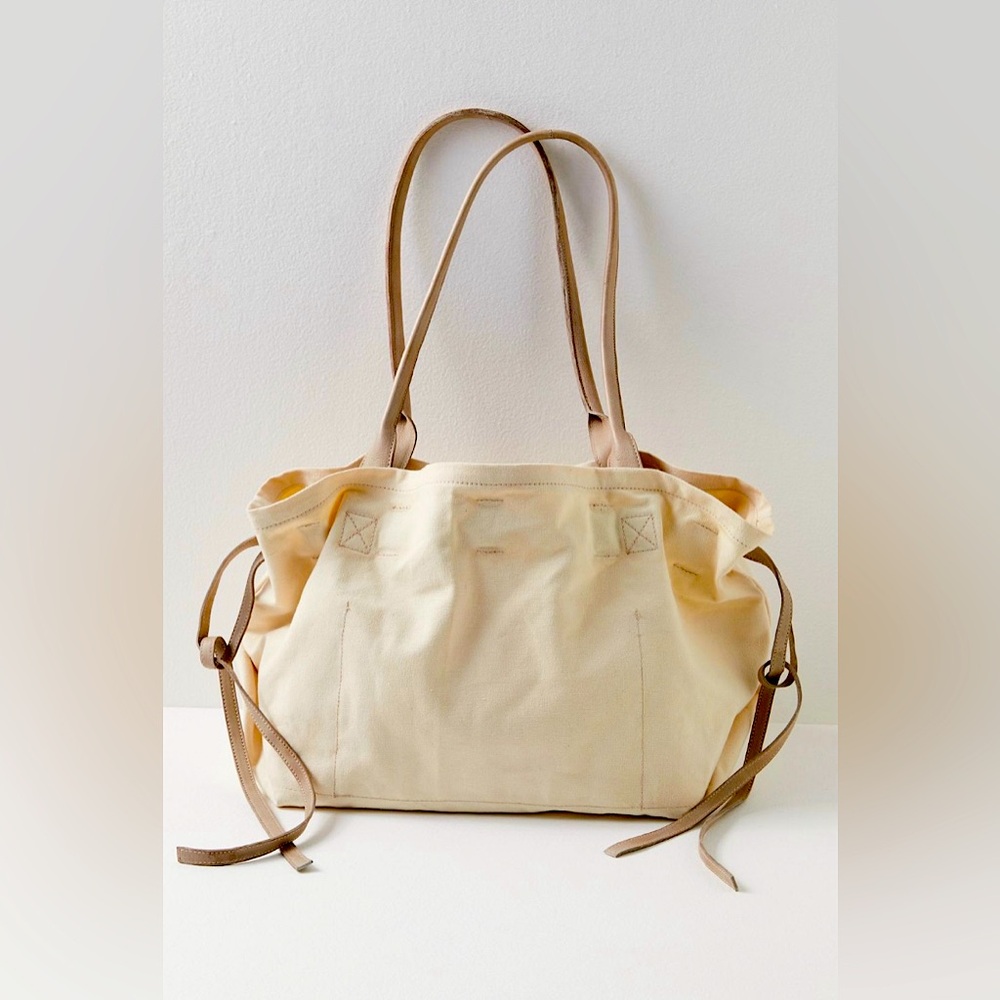 Free People Daybreaker Tote Bag Purse // NWT // Saltwater // We The Free - Picture 11 of 11